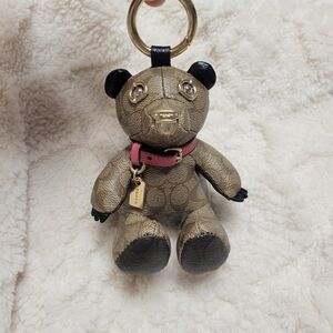 Coach Collectible Bag Charm In Signature Canvas